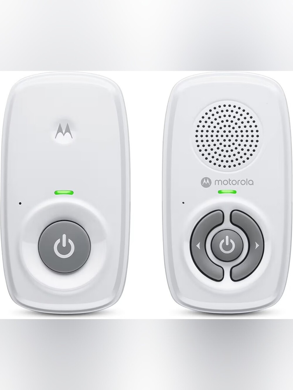 Motorola White Baby Monitor Units with Grey Buttons